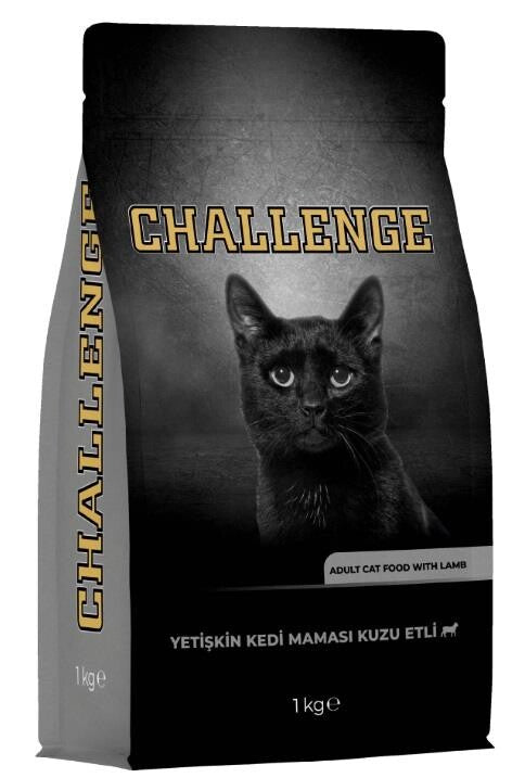 Challenge Kuzu Etli Yetişkin Kedi Maması 1 KG | SRC: Barcode: 8690286594618